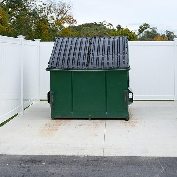 we offer several types of commercial dumpsters, including front-load, rear-load, and side-load